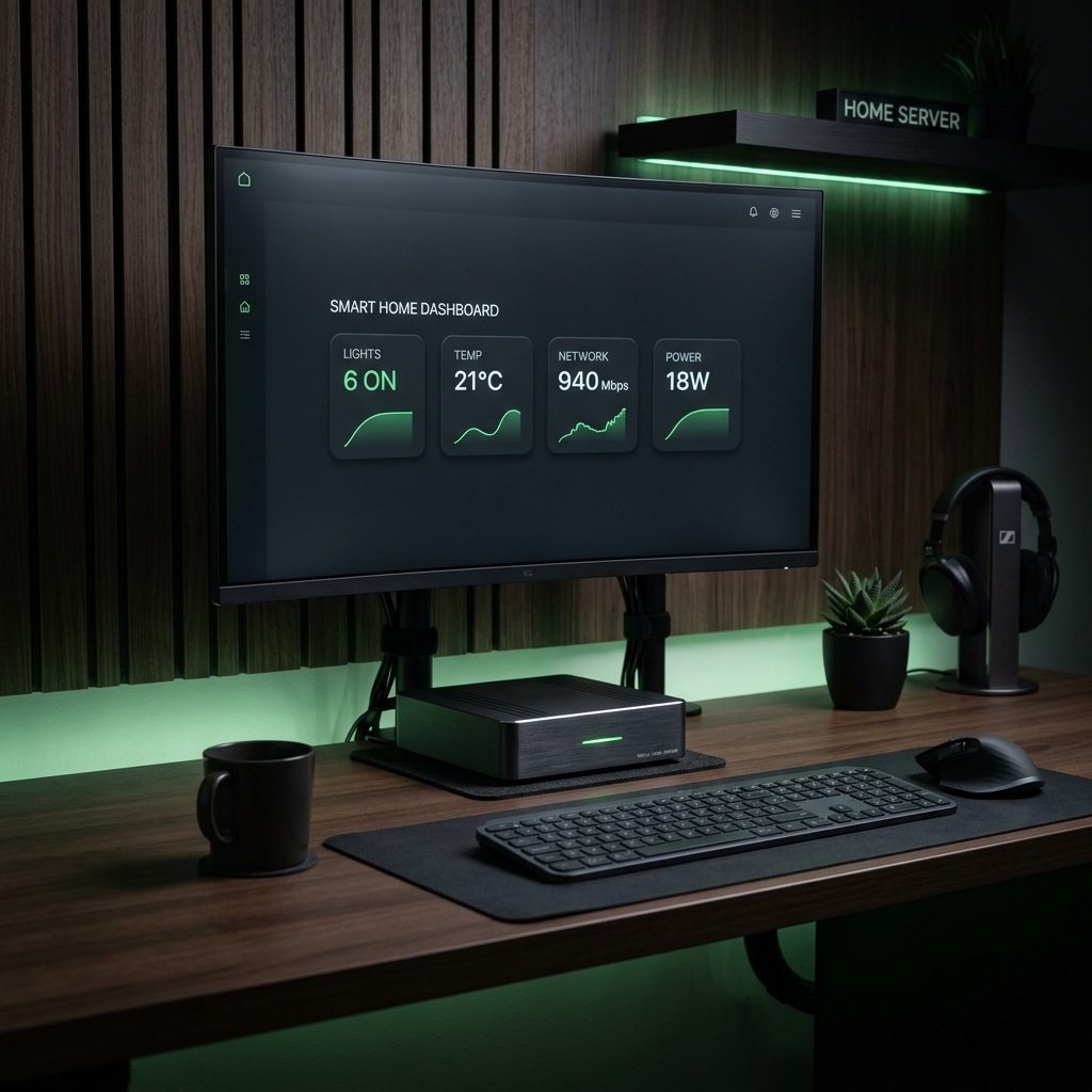 Thin Client Setup mit Smart Home Dashboard